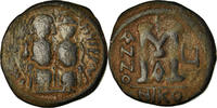 Follis Coin, Justin II, Nicomedia, Copper, Sear:369 -
