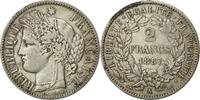 France 2 Francs Coin, Cérès, Paris, Silver, KM:817.1 -