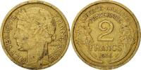 France 2 Francs Coin, Morlon, Paris, Aluminum-Bronze, KM:886 -