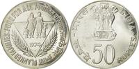 INDIA-REPUBLIC 50 Rupees Mumbai, Bombay, Silver, KM:255 -