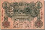 Germany 50 Mark Banknote, 1910-04-21, KM:41 -