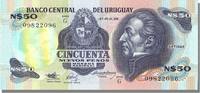 Uruguay 50 Nuevos Pesos Banknote -