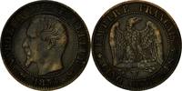 France 5 Centimes Coin, Napoleon III, Napoléon III, Lille -