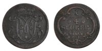 German States 1/4 St Coin, COLOGNE, Maximilian Friedrich -