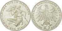 GERMANY - FEDERAL REPUBLIC 10 Mark Coin, Karlsruhe, Silver -