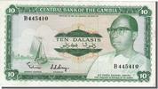Gambia 10 Dalasis Banknote -