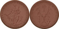 Germany Medal 10 Mark, Meissen Porzellan Jäger Batallion, Porcelain -