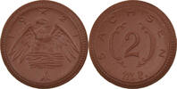 Germany Medal 2 Mark, Sachsen, Porcelain -