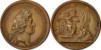 France Medal Louis XIV, La Clémence du Roi, Mauger, Bronze -