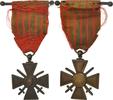 France Medal Croix de Guerre, Good Quality, Bronze, 38 -