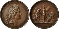 France Medal Louis XIV, Bombardement d'alger, Mauger, Bronze -