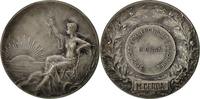 Algeria Medal Syndicat Commercial et Industriel, Rasumny, Silvered -