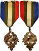 France Medal Mérite UNC, Droits des Combattants, Excellent Quality, Bronze -