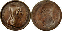 France Medaille Armand Abbé de la Trappe, Uniface, Bronze -