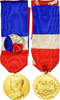 France Medal Médaille d'honneur du travail, Excellent Quality, Borrel -