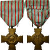 France Medal Croix du Combattant, Very Good Quality, Bronze, 36 -