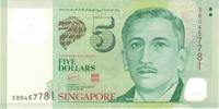 Singapore 5 Dollars Banknote, KM:47 -
