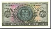 Guernsey 1 Pound Banknote, Undated (1969-75), KM:45b -
