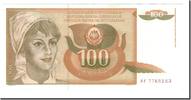 Yugoslavia 100 Dinara Banknote, 1990-03-01, KM:105 -