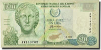 Cyprus 10 Pounds Banknote, 2003-09-01, KM:62d -