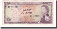 East Caribbean States 20 Dollars Banknote, Undated (1965), KM:15g -