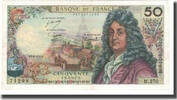 France 50 Francs 1975-06-05, Fayette:64.30, KM:148e -