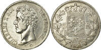 France 5 Francs Coin, Charles X, Lille, Silver, KM:720.13 -