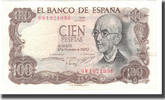Spain 100 Pesetas Banknote, 1970-11-17, KM:152a -