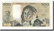 France 500 Francs Pascal, 1977-11-03, Fayette:71.17, KM:156d -