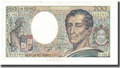 France 200 Francs Montesquieu, Fayette:70/2.01, KM:155f -