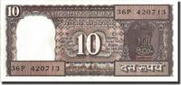 India 10 Rupees Banknote, Undated, Undated, KM:60i -