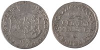 German States 1/24 Thaler, Groschen Coin, SAXONY-ALBERTINE -