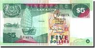 Singapore 5 Dollars Banknote, Undated (1977), Undated, KM:35 -