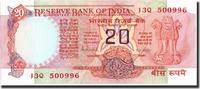 India 20 Rupees Banknote, Undated, Undated, KM:82b -