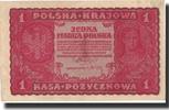 Poland 1 Marka 1919-08-23, KM:23 -