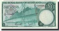Scotland 1 Pound KM:329a, 1969-03-19 -