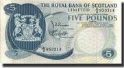 Scotland 5 Pounds banknote, 1969-03-19, KM:330 -
