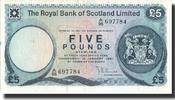 Scotland 5 Pounds banknote, 1981-01-10, KM:337a -