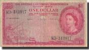 British Caribbean Territories 1 Dollar Banknote, 1961-01-02, KM:7c -