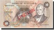 Scotland 10 Pounds Banknote, 1992-05-07, Specimen, KM:1175 -