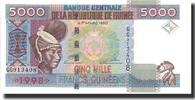 Guinea 5000 Francs Banknote, 1998, KM:38 -