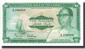 The Gambia 10 Dalasis Banknote, undated (1972-86), Undated, KM:6a -