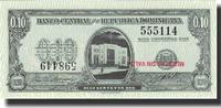 Dominican Republic 10 Centavos Oro Banknote, Undated (1961), Specimen, KM:86s -