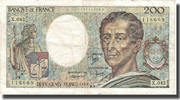 France 200 Francs 200 F 1981-1994 ''Montesquieu'', 1986 -