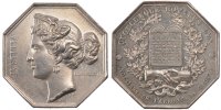 France Token Notary, Silver, Lerouge:413 -