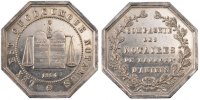 France Token Notary, Silver, Lerouge:12 -