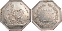 France Token Notary, Silver, Lerouge:19a -