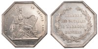 France Token Notary, Silver, Lerouge:19a -