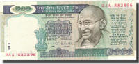 India 500 Rupees UNZ- -