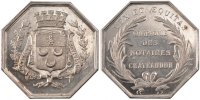 France Token Notary, Silver, Lerouge:84 -